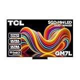 TCL 55 Inch Class QM7L Series | SQD-Mini-LED QLED Smart TV | 55QM7L, 2026 Model | 144Hz | Ultimate Color Ultra Brightness & Contrast | Google AI Bang & Olufsen | Voice Gaming Streaming Television