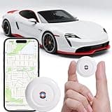 GPS Tracker for Vehicles, Cars, Pets, Kids & Valuables – No SIM Card, No Subscription – Real-Time Global Tracking Device – Compatible with iOS & Android