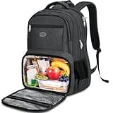 MATEIN 18 Inch Backpack for Men, Large Work Backpack with Lunch Compartment