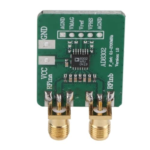 Phase Detector Module with AD8302 Chip, 50Ω Impedance, 60dBm to 0dBm Range - Remote System Monitoring, Logarithmic Ratio, Precise RF Power Measurement