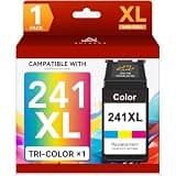 AURASKY 241XL Color Ink Cartridge High Yield Compatible for Canon 241XL 241 XL CL-241 CL-241XL 241 Ink with Cannon PIXMA MG3620 MG3600 TS5120 TS5100 MG3220 MG3520 MX472 Printer (1 Color)