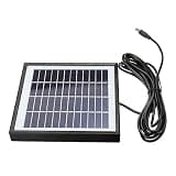 Aumotop High Efficiency 5W 12V Outdoor Polycrystalline Solar Panel for Solar Street Lights Suitable for Lowpower Appliances (Panel)