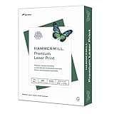 Hammermill Printer Paper, Premium Laser Print 24 lb, 8.5 x 11-1 Ream (500 Sheets) - 98 Bright, Made in the USA, 104604R