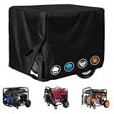 Generator Cover for Champion 3500/4000 2008-2015, Waterproof Heavy Duty Thicken 600D Polyester with Elastic Drawstring, Resistant Weather, All-weather Protective,Black