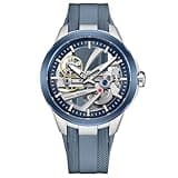 OHUGNA Pagani Design Watch for Men Automatic Mechanical Watch, 42mm Skeleton Dial, Automatic Winding, Sapphire Crystal, Luxury Business, Casual, 100M Water Resistant, Luminous Men's Watch (Blue)