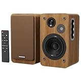Powered Bookshelf Speakers - Studio Monitor Bookshelf Speakers 36W RMS - Active Bookshelf Speakers,BT 5.4 Wireless Speakers USB Digital Audio Studio Monitors Compatible with Turntable,Record Player,PC