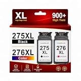 GoToners 275XL 276XL for Cannon 275 and 276 Ink Cartridges Compatible for Canon Ink 275 and 276 Work with PIXMA TS3722 TR4720 TS3720 TS3522 TS3520 TS3500 TR4700 TR4722 TR4723 Printer (Black, Color)