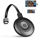MpioLife True 4K Wireless Display Adapter, Plug & Play, HDMI Dongle 5G+2.4G Wireless Screen Mirroring Cast from Smartphone Tablet Laptop PC to HDTV/Monitor/Projector, Support AirPlay DLNA Miracast