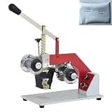 Acivirdde 220v Manual Hot Stamping Coding Machine, Adjustable Temperature, Printing Speed 10-60 Times/Minute for Production Dates