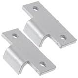 jojofuny Metal Washers Nuts, for Screws Brackets Stereo Turntable Record Player Dust Cover Hinge Repair Kit with Easy Installation and Stable Closure, for Home Repair