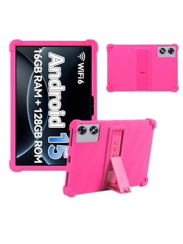 Case for Nexall N90 Tablet 12 Inch, Heavy Duty Shockproof Silicone Protective Cover, Skin-Friendly Anti-Slip Anti-Dust Design, Full Access to All Tablet Ports & Functions,Magenta.