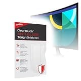 BoxWave Screen Protector Compatible With Samsung Monitor S36GD (24 in) - ClearTouch Anti-Glare ToughShield 9H (2-Pack), Anti-Glare 9H Tough Flexible Film Screen Protector