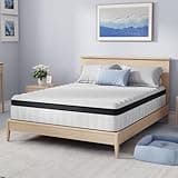 QMDJECKERO 2 Full Size Mattress, 12 Inch Full Hybrid Mattress in a Box, Medium Firm Bed with Pocket Springs for Motion Isolation, Strong Edge Support, Breathable Comfort, CertiPUR-US Certified