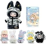 Mckkymi Plush Blind Box,Cute Nommi Weather Forecast Series Stuffed Blind Box Doll 1PC,Unique Designs Keychain & Bag Charm,Cute Anime Vinyl Plushies Collectible for Birthday (Random 1PC)
