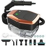 Gsskny Steam Cleaner, 3-Level Adjustable Handle, 15s Heat-Up, Steamer for Cleaning With 1.8L Large Tank, Handheld Steam Cleaner for Home, Bathrooms, Tile,Car. Dry Burn Protection(14pcs Accessories)