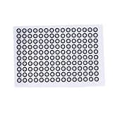 Inner 3 Outer 6mm/Inner 6 Outer 10mm Reflective Marking Points, Reflection Markers, 3D Scanning Markers/Dots/Stickers for Complex Details(Inner 6 Outer 10 (1000))