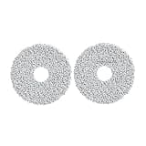 Compatible For Dreame,Mop Cleaning Station Tray For L10 Prime,L10 Ultra,L10s Prime Mop Spare Accessory Parts(Mop 2PC)