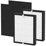 IAF-H-100A H13 True HEPA Replacement Filters Compatible with 3M Filtrete A FAP-C01-A, Part # IAF-H-100A, 2 Pack
