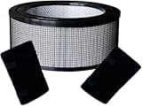 Muvzeznli Replacement filter compatible with Honeywell 10500 (EV-10) 17000-S17005 air purifier, part number 20500 (1 filter+2 carbon pre filters)