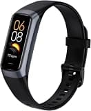 YANFITT Fitness Tracker,Step Tracker,Activity Trackers with 24/7 Heart Rate,Blood Oxygen Blood Pressure Sleep Monitor,5 ATM Waterproof,Step Calorie Counter Pedometer Health Smart Watch for Women Men