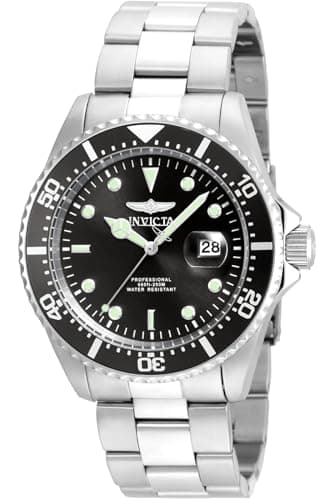 Invicta Men's 'Pro Diver' Quartz Stainless Steel Casual Watch (Model: 22047)