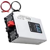YXINHONGYUE Pure Sine Wave Inverter 5000 Watt DC 12V 24V 48V 60V 72V to 120V 240V AC Converter Charger with LCD Screen Portable Solar Inverter for RV, Truck, Outdoor Power,48v to 120v