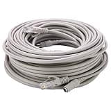 ZAICOLER RJ45 DC Ethernet CCTV Cable Cat 5 Power Extension Cords, with Male Female Jack Connection 100Mbps Transmissions for NVR System IP Cameras Video Setups (20)