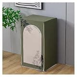 WAHHWF Zippered Safe Covers with Front Opening, Minimalist Printed Full Wrap Safe Disguise Cover, Living Room & Study Storage Lockbox Dust Protector(Pattern A,24x18x30/60x45x75cm)