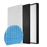 Air Purifier Filter Cartridge Replacement,Compatible For Sharp FZ-A51HFR FZ-A51DFR/KC-A51RW/KC-A51RB(4Filters)