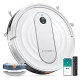 Airzeen Robot Vacuum and Mop with 4000Pa Powerful Suction, 3-in-1 Cleaning, Smart APP & Alexa Control, Self-Charging Robot Vacuum for Pet Hair, Carpets & Hard Floors