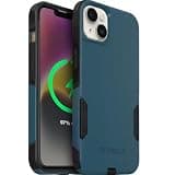 OtterBox iPhone 14 & iPhone 13 Commuter Series Case - Commuter Series Case -Thin, Dual-Layer, Pocket-Friendly, Port Cover - Blue/Black