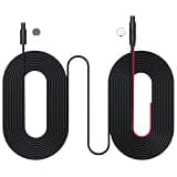 pelsee 4-pin 33ft Mirror Dash Cam Rear Cam Extension Cable, Backup Camera Extension Cord, Suitable for P12 Pro/S12 Pro/P2 Trio/P1 Duo/P3, Not Suitable for S12 and P12 Pro Max