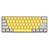 Omquot 61 Keys Vibrating LED Backlit Portable Mechanical Gaming Keyboard for Laptop (#4)