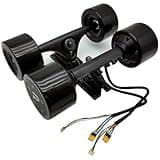 Dual Motor Set for Electric Skateboard 90mm Powered 10S 36V DIY Brushless Hub Motor Kit for Longboard Upgraded 77kv 300W 30 mph top Speed Skateboarding Equipment