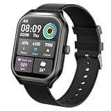 ANTZO Smart Watch 2.01" AMOLED Display 10-Day Battery, BT Call & Text, Workout Modes, 24/7 HR BP O2 Sleep Mon, IP67 Waterproof, Fitness Tracker for Men and Women, Compatible with iOS/Android