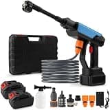 KKYOYRE Portable Cleaning Kit, 16ft Hose, 6-in-1 Spray Tip and Dual Water Supply for Car, Patio, Garden, Home