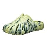 Piranha Plant Slippers Monstera Slippers for Women Men Summer Cute Monstera Leaf Pillow Slides Comfortable Soft Eva Sole Plant Shoes Non Slip Lightweight Breathable Concha Slipper A-Yellow