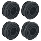 Girftong Generator Rubber Feet, Superior Rubber Material, 43mm/1.7in Size, Replaces# 68325-Z07-003, Compatible with EB2000i EU2000i Generators, Pack of 4