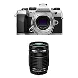 Bundle of OM SYSTEM OM-5 Mark II Body Silver Compact Light Weight Weather Sealed 4K Video Camera Best for Outdoor Travel + M.Zuiko Digital ED 40-150mm F4.0 PRO Compact Powerful Zoom