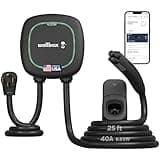 Wallbox Pulsar Plus Level 2 EV Charger 40 Amp - EVSE 9.6kW 240V Electric Vehicle Charging Station NACS for Tesla - 25ft Cable - Electric Car Charger for Outdoor & Indoor - Energy Star & UL Certified
