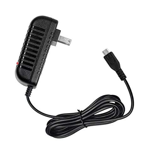 POWE-Tech AC DC Power Charger Adapter for Samsung Galaxy Tab 3 Lite SM-T110 T111 Tablet, 5 Feet, LED Light