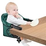 Hook On Chair, Portable Table High Chair, Folding Compact Baby Seat with Storage Bag for Indoor/Outdoor(Green)