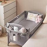 BEKA 4 in 1 Baby Bassinet Bedside Sleeper, Baby Bedside Crib 4 Functions, Bedside Bassinet Crib Sleeper, Playard, Changing Table, Baby Bassinet for Newborn Baby