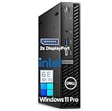 Dell 2026 OptiPlex 7010 Compact Mini Desktop Computer for Office & Home, Lifetime Office 365, Copilot AI, 16GB DDR5 RAM, 256GB PCIe SSD, WiFi 6E, Triple 4K Display, Windows 11 Pro