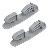8565925 2 Pack Dishwasher Rack Stop Clip for Whirlpool AP6013365 8565925 8270105 8524581 8524582 8565920 8565925 W10082860 WP8565925VP OEM18040100