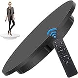 Electric Turntable Motorized Rotating Display Stand with Remote Control, Large Electric Turntable for Photography Products Photo Short Video, Panoramic Images Photography Turntable