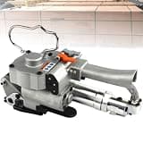 ZenHailure Portable Air Strapping Baler with Strong 3500n Tension Output,Works Seamlessly with Polypropylene,Pet and Steel Packing Belts,Simple for Onsite Bundling Boxes A19