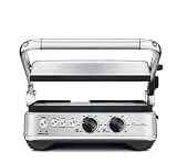Breville BGR700BSS Sear and Press Grill, Brushed Stainless Steel (Renewed)
