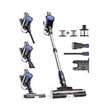 Xenonlab Cordless Vacuum Cleaner, 45KPA Stick Vacuum Cleaners for Home with Up to 40 Mins Runtime, 6-in-1 Rechargeable Lightweight Vacuum with Powerful Suction for Carpets
