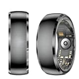 Yihou Smart Ring Fitness Tracker for Women Men Health Ring with Sleep Monitor Heart Rate Monitor Distance for Android iOS Black 11